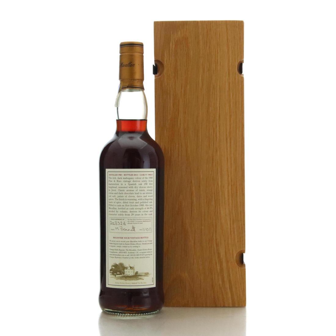 Macallan 1985 Fine & Rare 29 Year Old