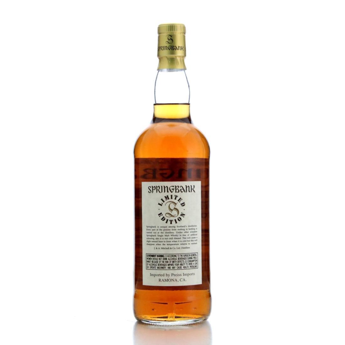 Springbank 45 Year Old Millennium Limited Edition