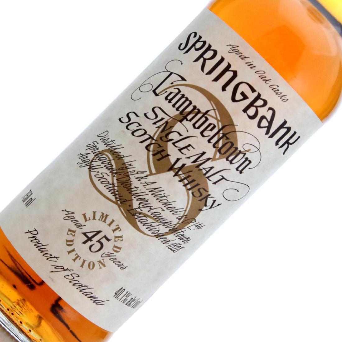 Springbank 45 Year Old Millennium Limited Edition