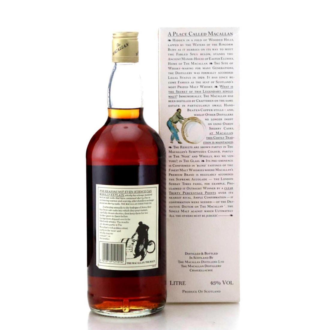 Macallan 12 Year Old Litre