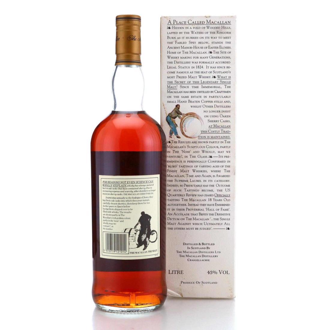 Macallan 12 Year Old Litre
