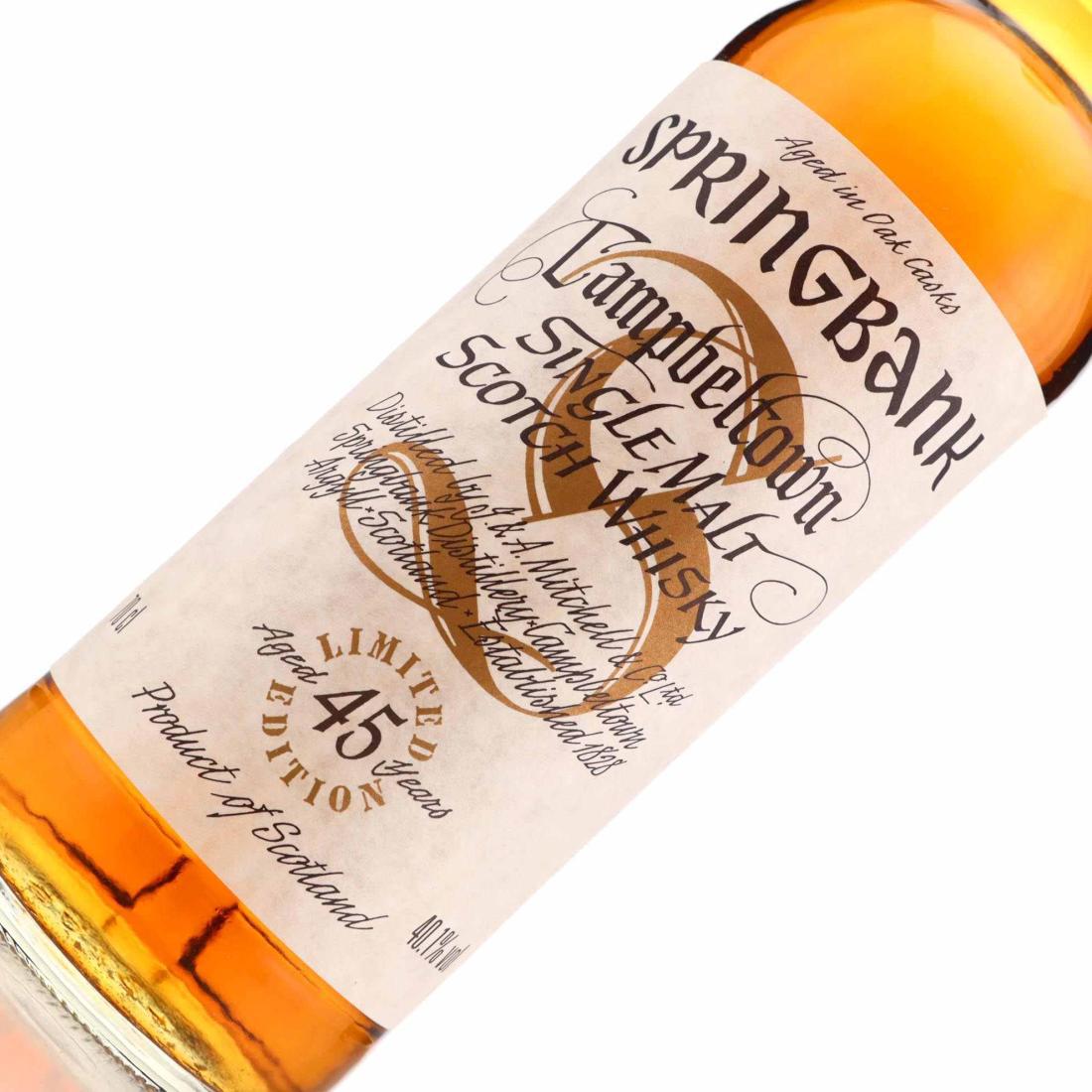 Springbank 45 Year Old Millennium Limited Edition