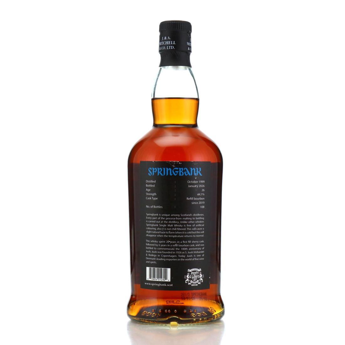 Springbank 1999 Single Cask 26 Year Old