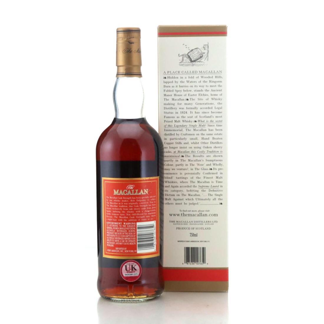 Macallan Cask Strength