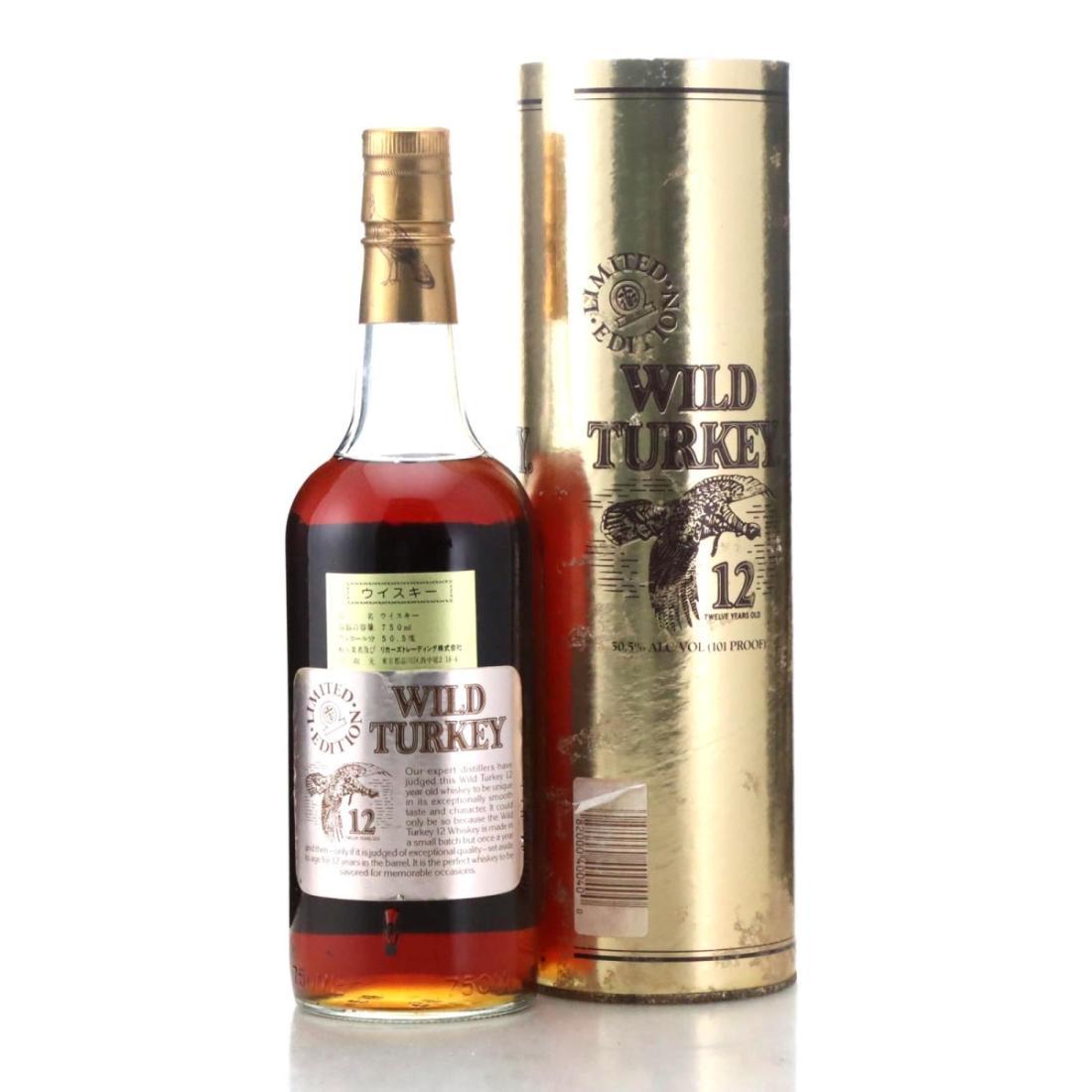 Wild Turkey 12 Year Old 101 Proof Limited Edition 1989