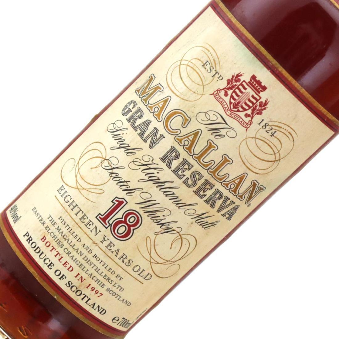Macallan 1979 Gran Reserva 18 Year Old