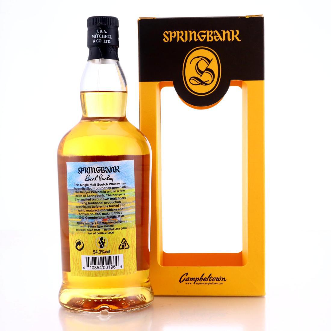 Springbank 1999 Local Barley 16 Year Old
