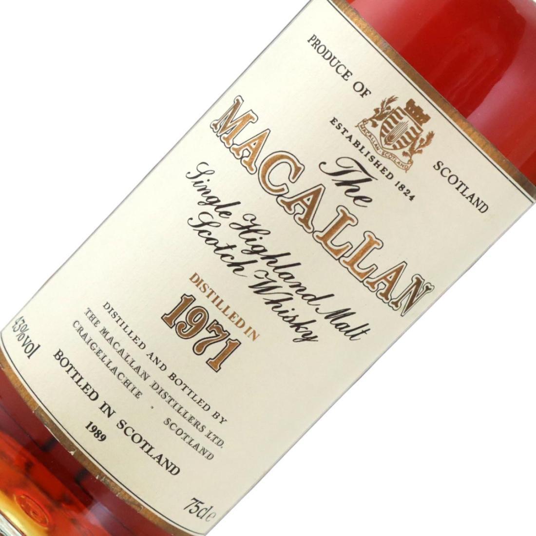 Macallan 1971 18 Year Old