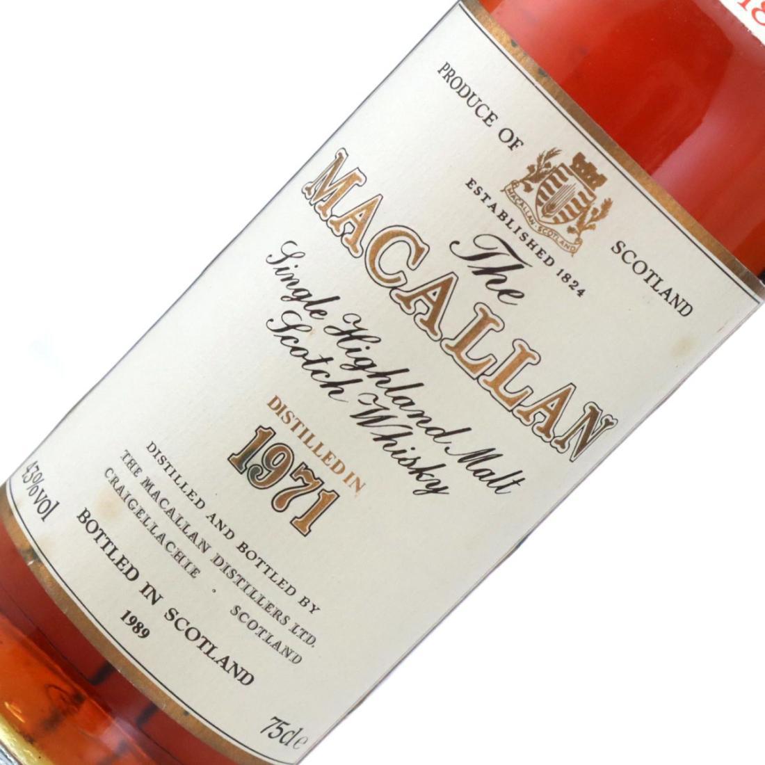 Macallan 1971 18 Year Old