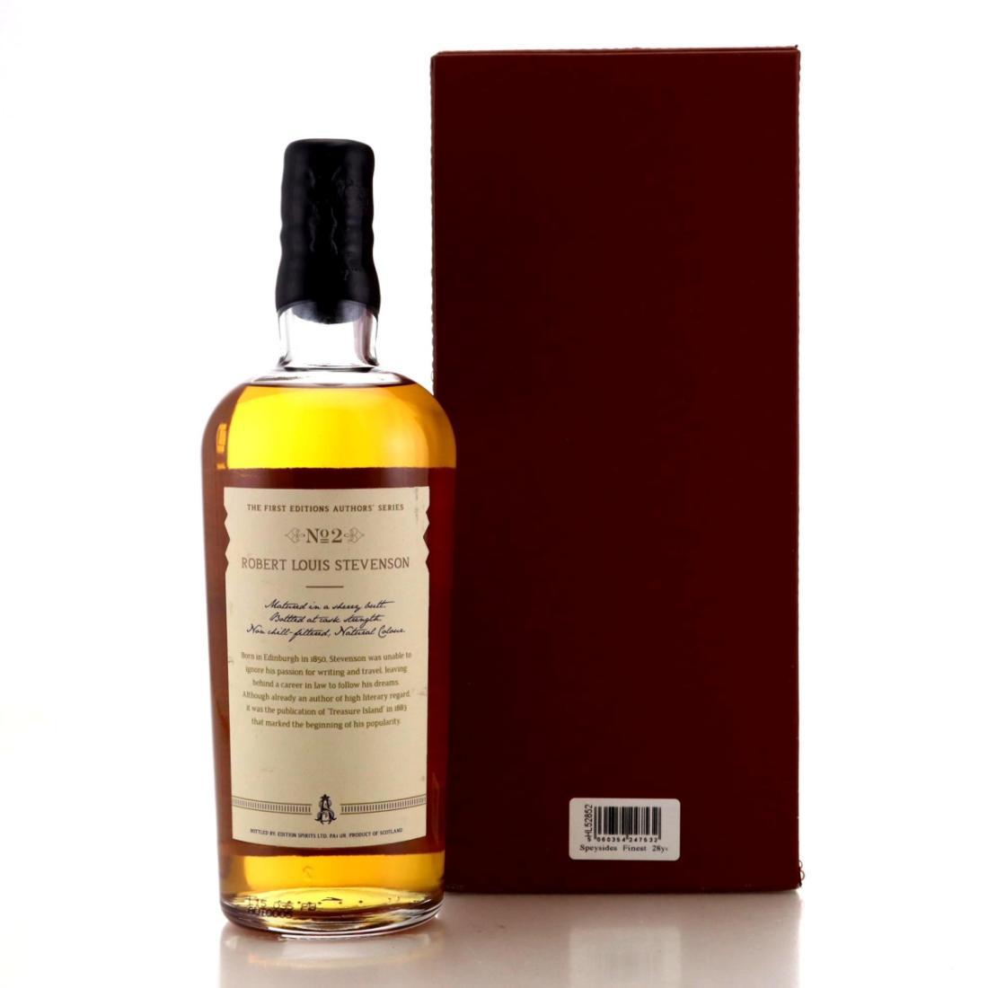 Glenfarclas 'Probably Speyside's Finest' 1986 The First Editions 28 Year Old Author's Series No.2 Robert Louis Stevenson