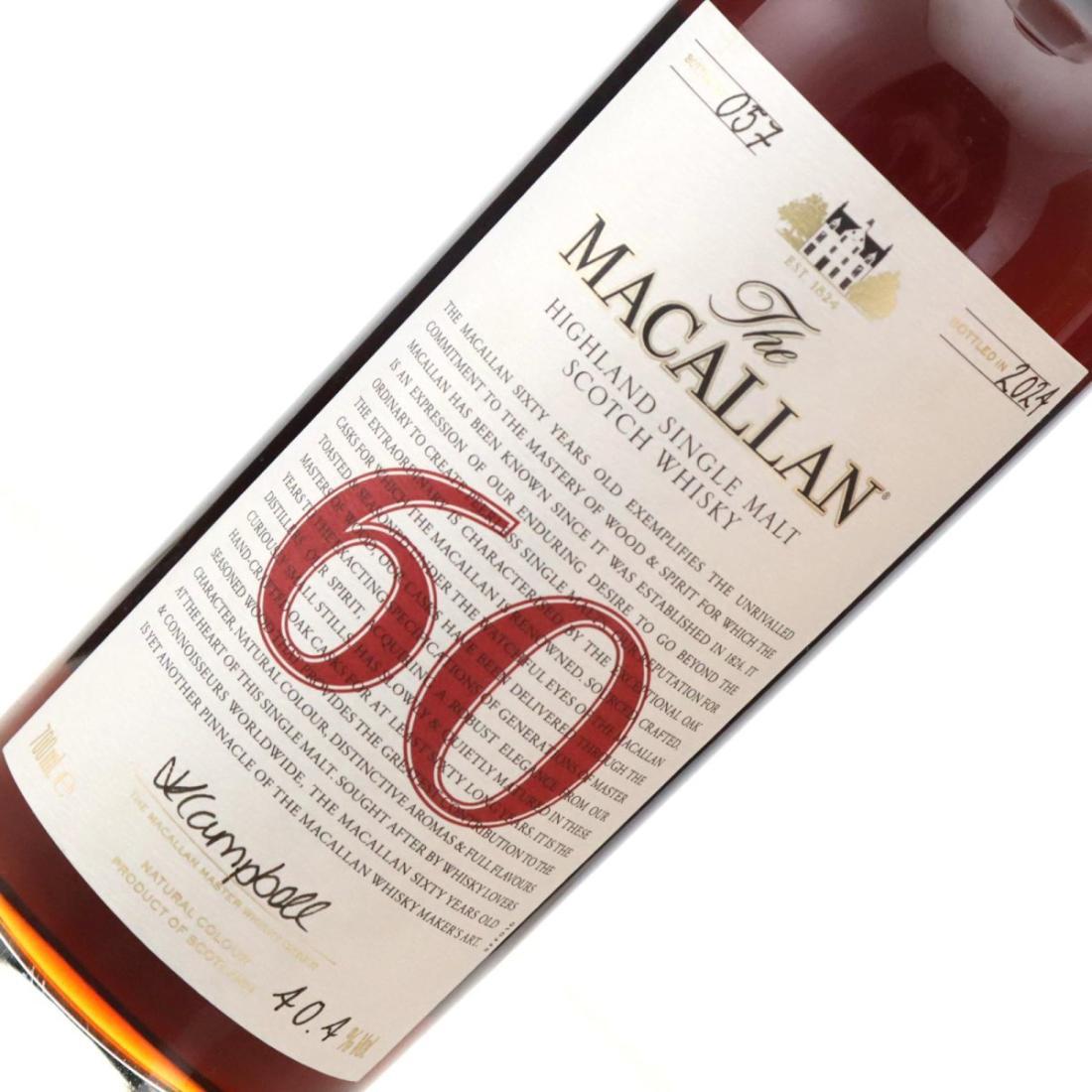 Macallan The Red Collection 60 Year Old