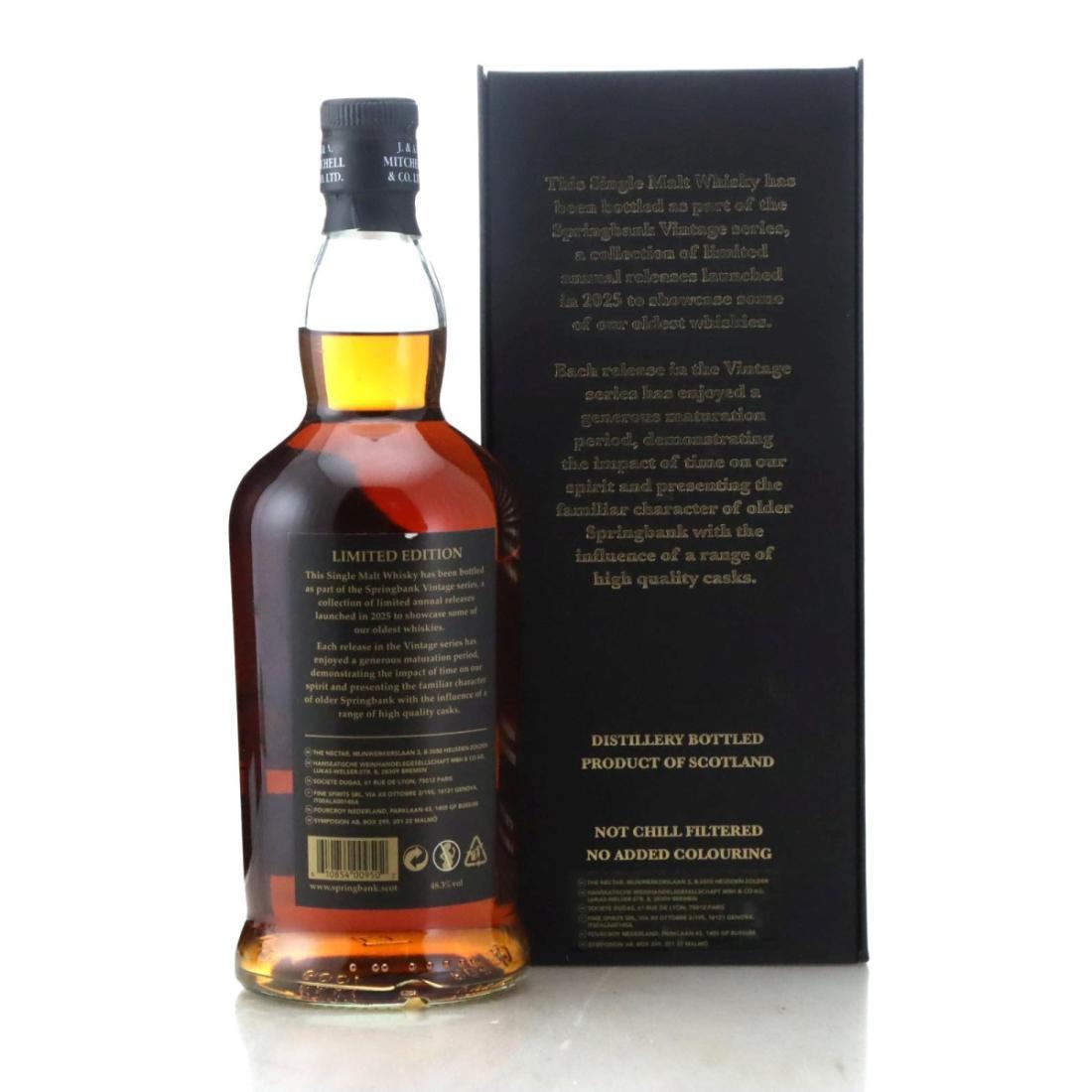 Springbank 1998 Vintage