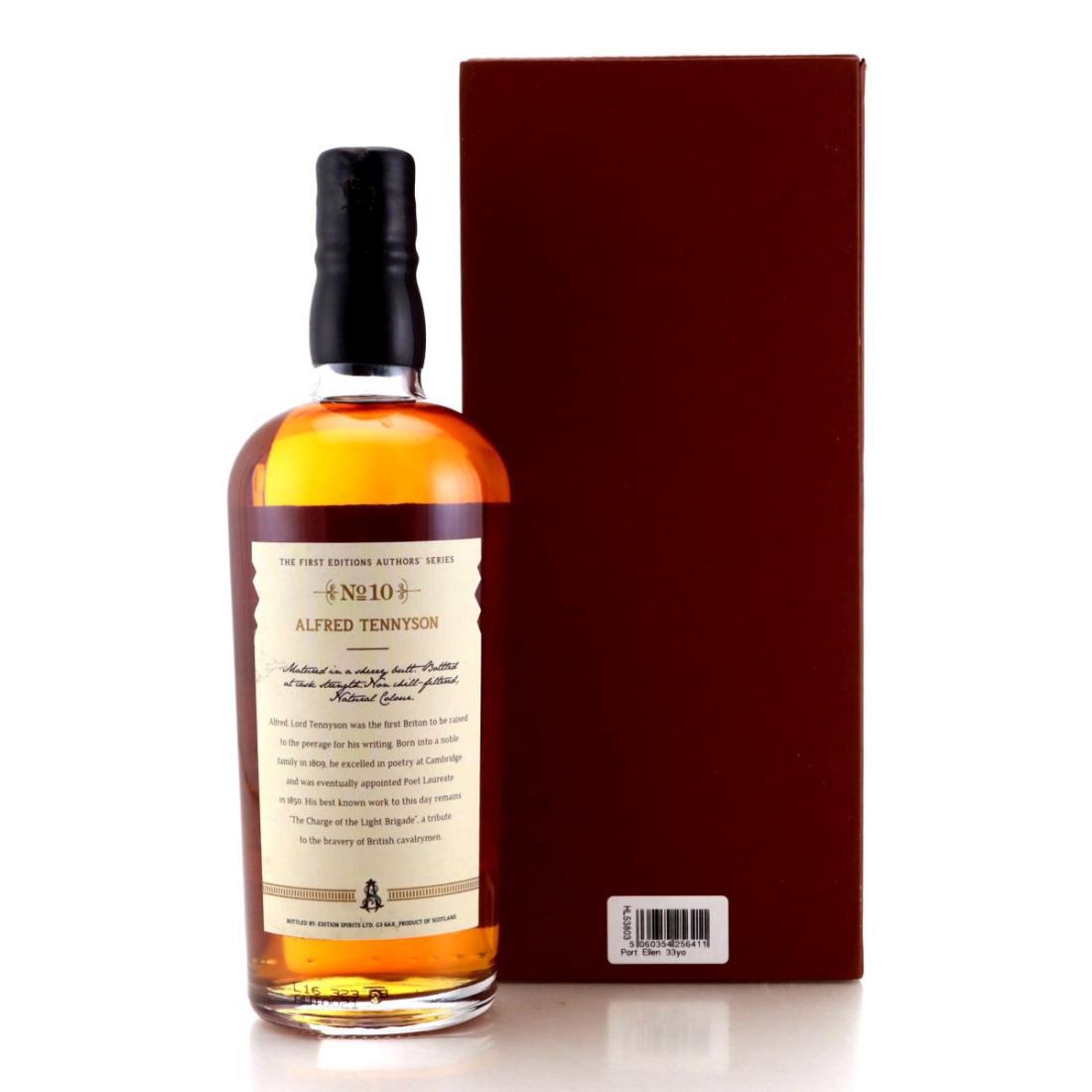 Port Ellen 1983 The First Editions 33 Year Old Authors' Series No.10 - Alfred Tennyson