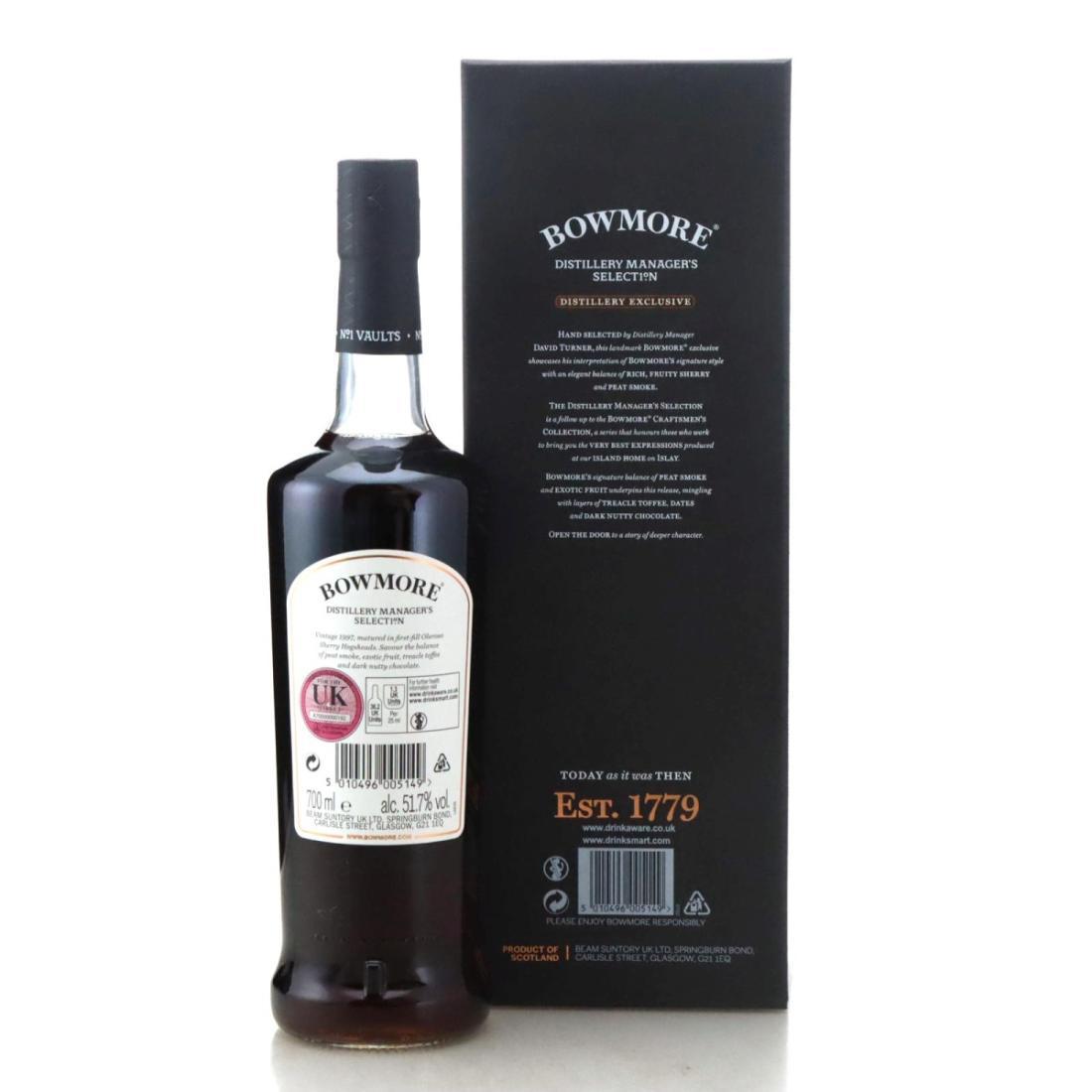 Bowmore 1997 Distillery Manager's Selection
