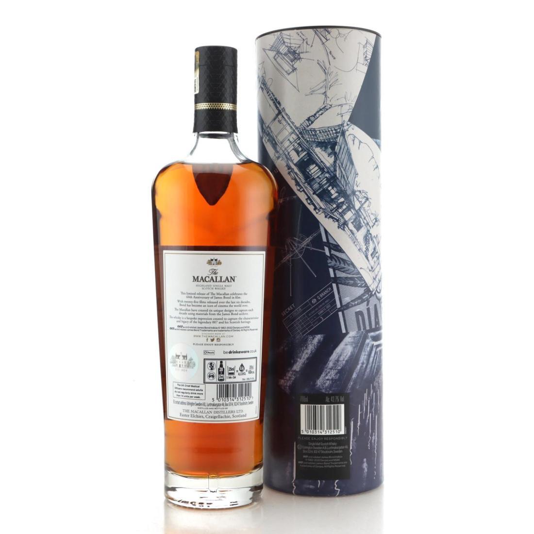 Macallan James Bond 60th Anniversary Release - Decade VI