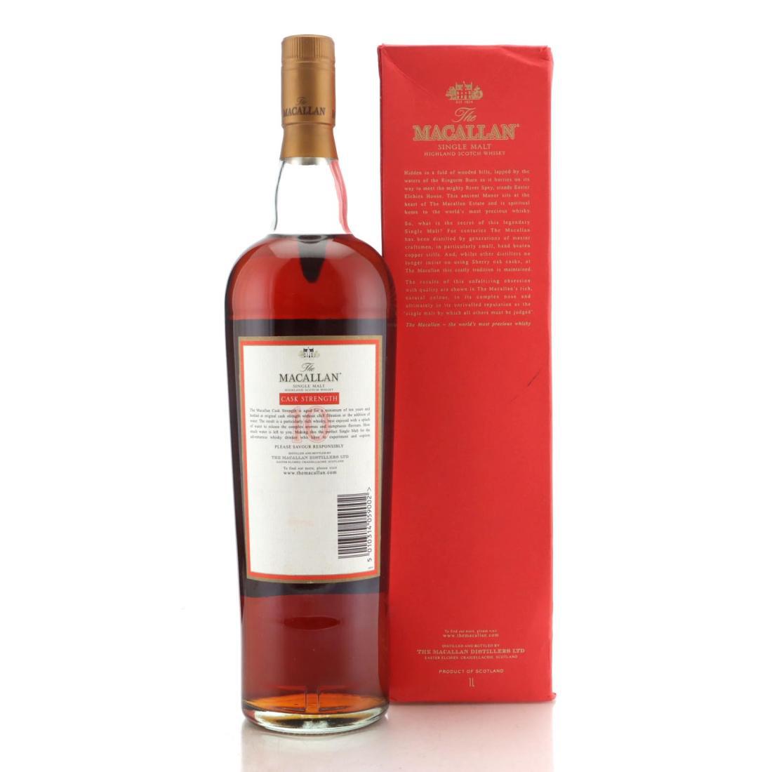 Macallan Cask Strength 10 Year Old Litre