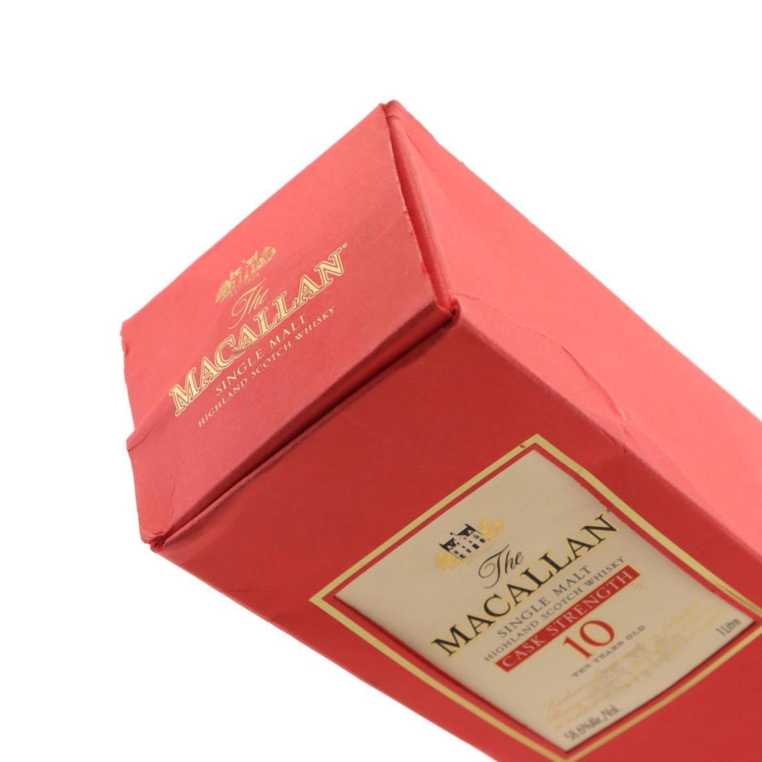 Macallan Cask Strength 10 Year Old Litre