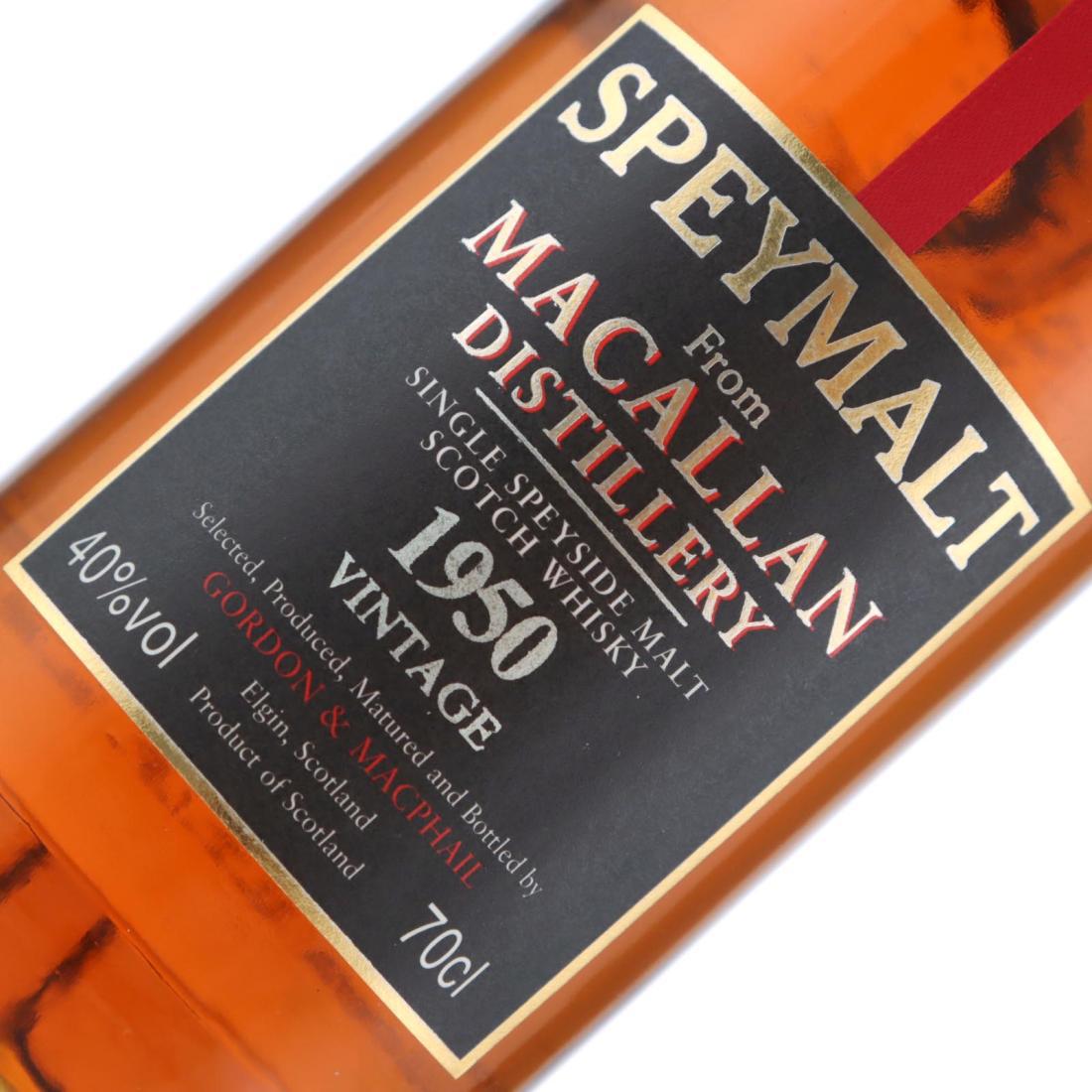 Macallan 1950 Speymalt