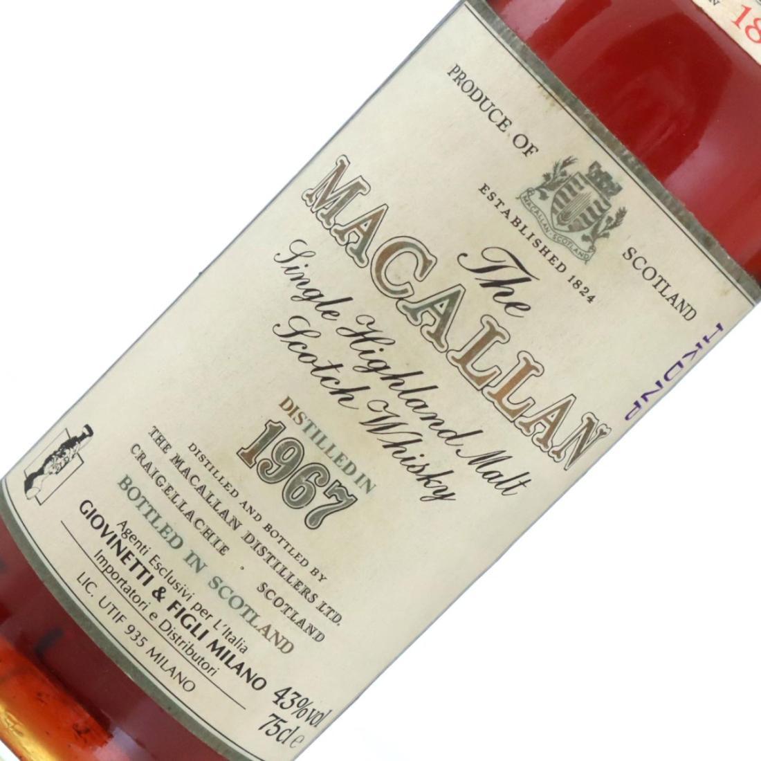 Macallan 1967 18 Year Old