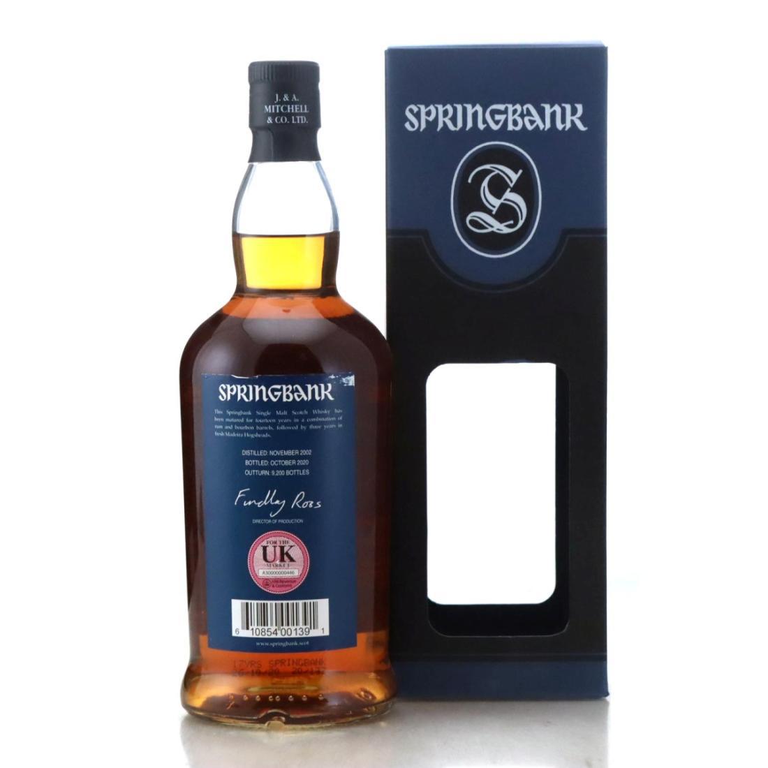Springbank 2002 Madeira Wood 17 Year Old