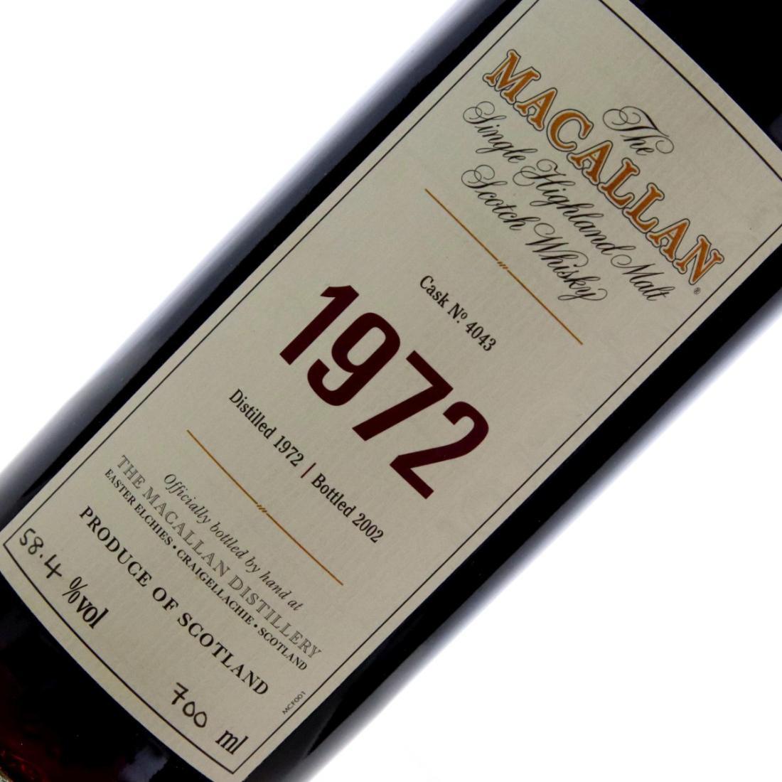 Macallan 1972 Fine & Rare 29 Year Old