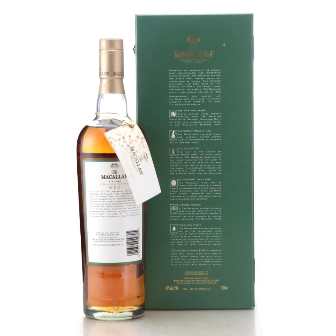 Macallan Fine Oak 25 Year Old