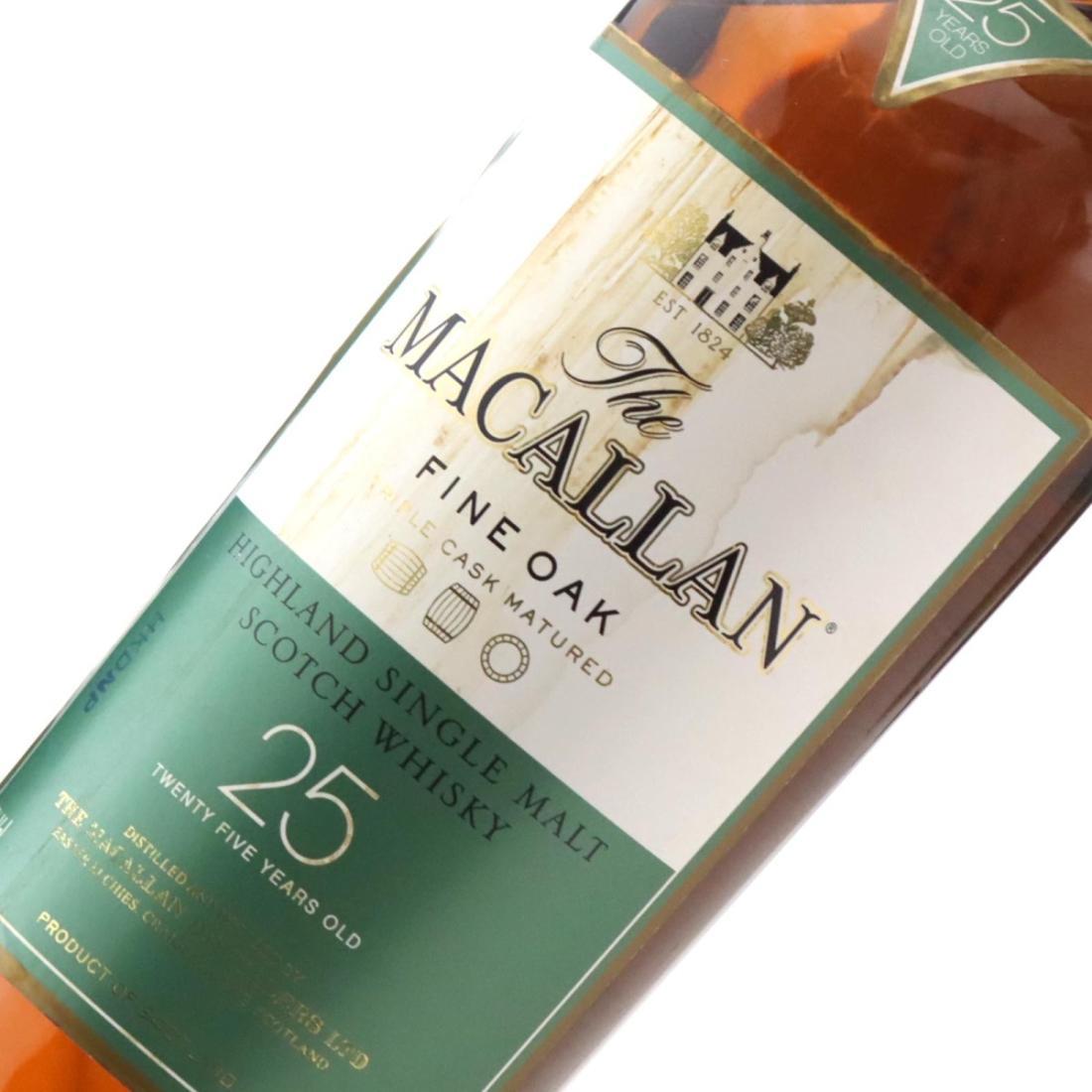 Macallan Fine Oak 25 Year Old