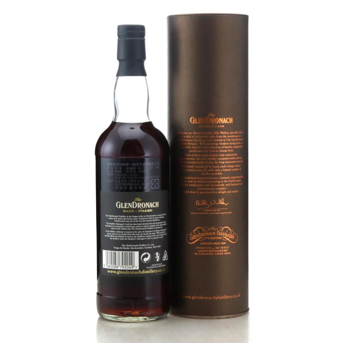 Glendronach 1993 Hand-Filled