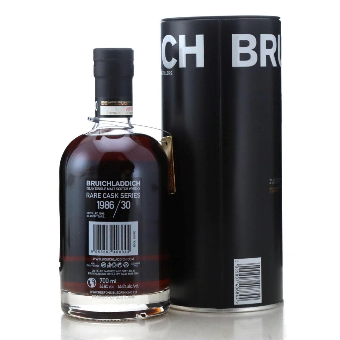 Bruichladdich 1986 Rare Cask Series 30 Year Old Sherry: The Magnificent Seven