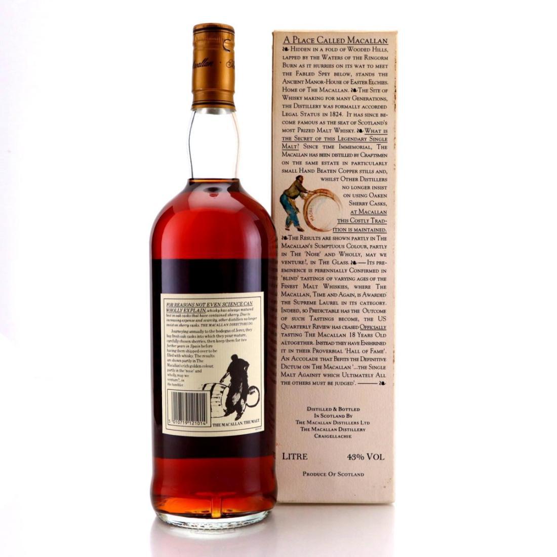 Macallan 12 Year Old Litre