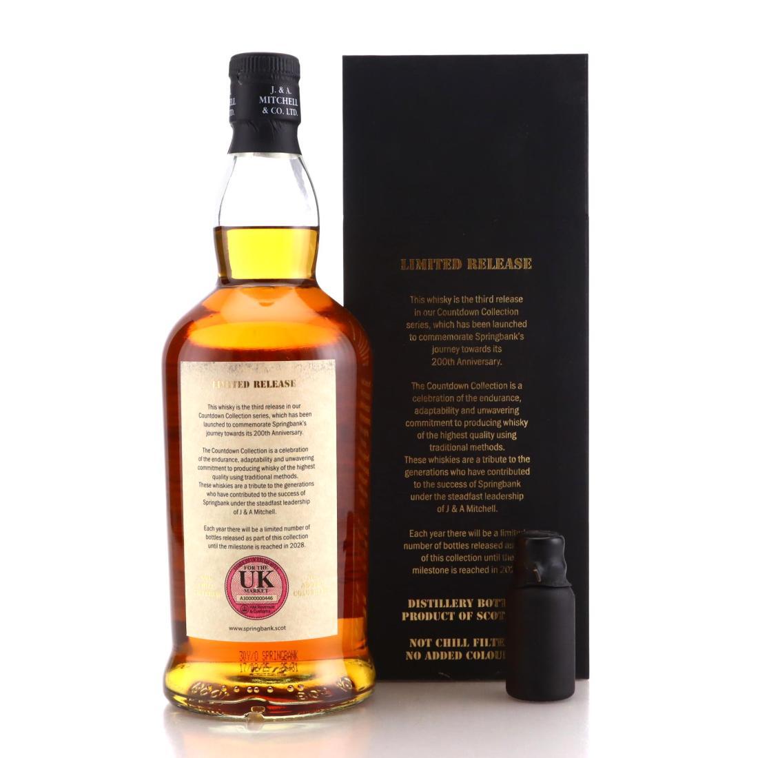 Springbank Countdown Collection 30 Year Old