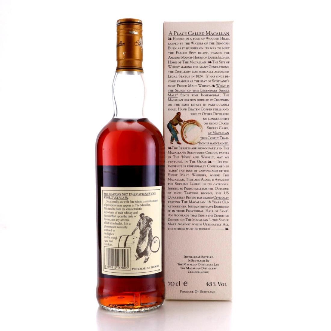 Macallan 1978 18 Year Old