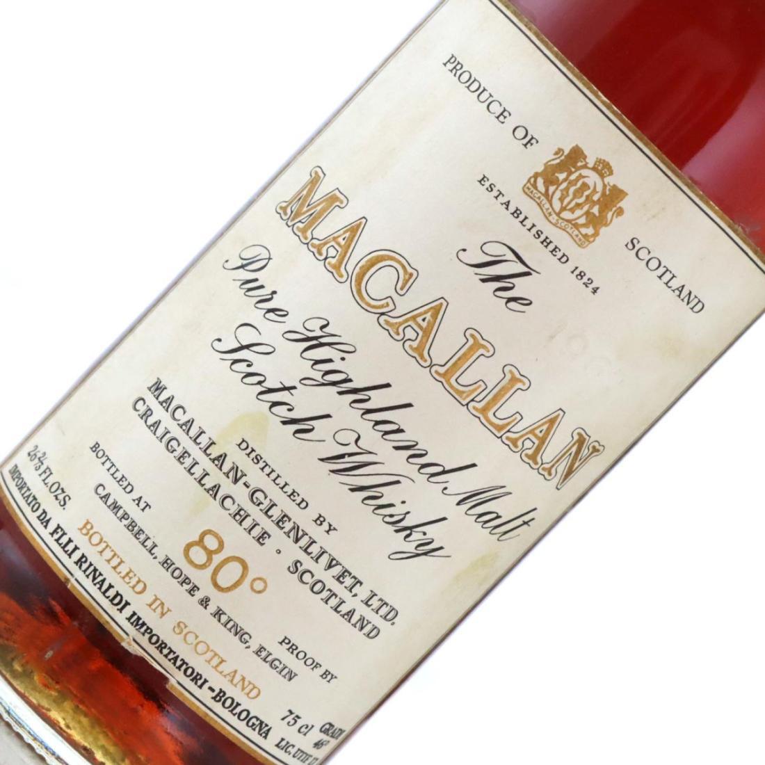 Macallan 1962 80° Proof