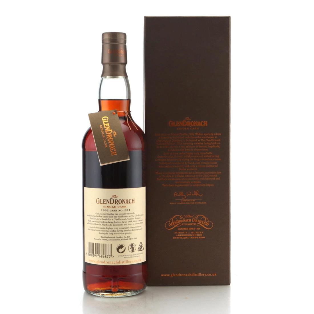 Glendronach 1992 Single Cask 25 Year Old