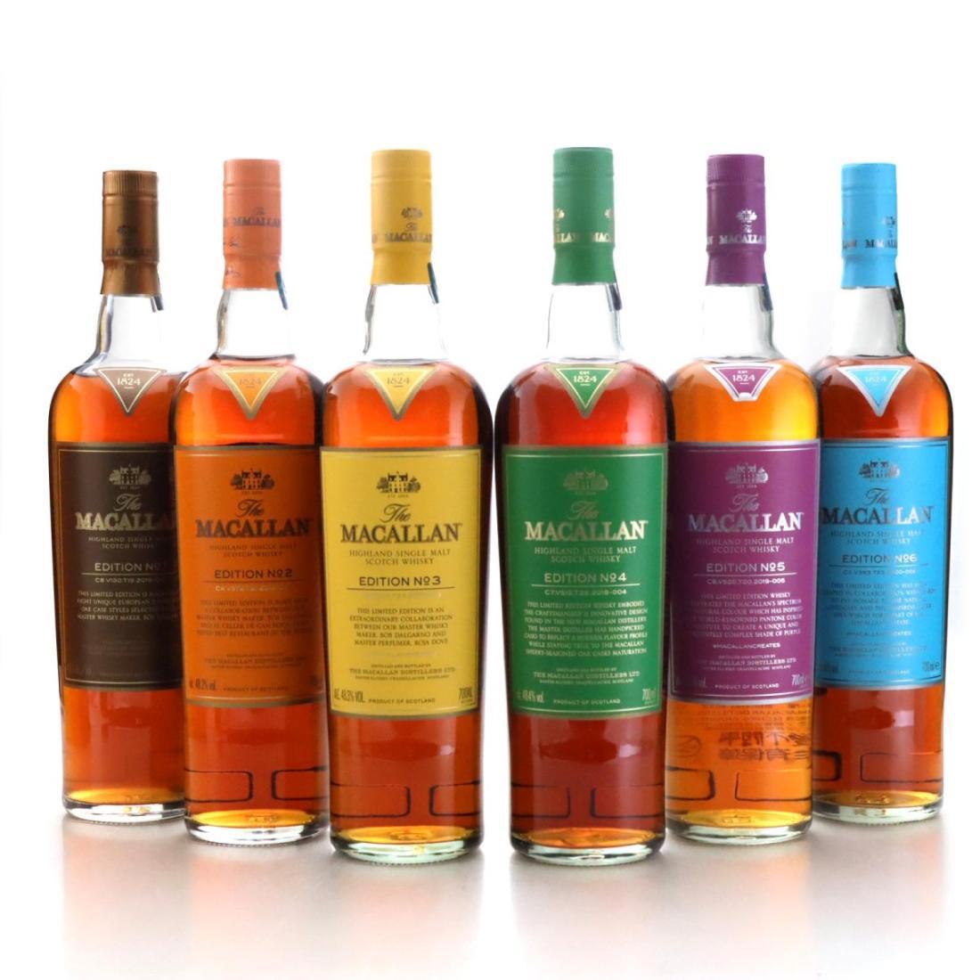 Macallan Edition No.1-6 Collection