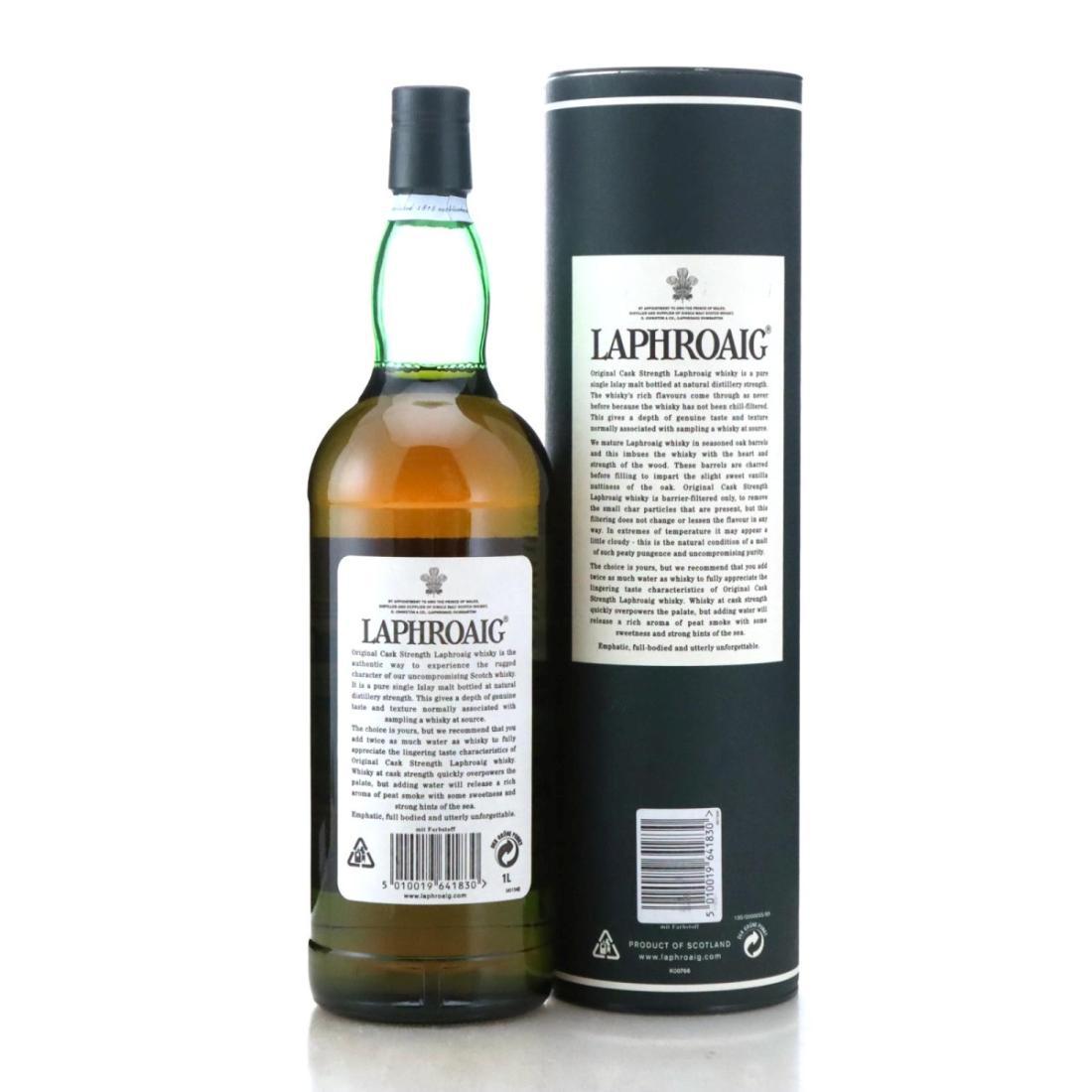 Laphroaig 10 Year Old Original Cask Strength Litre