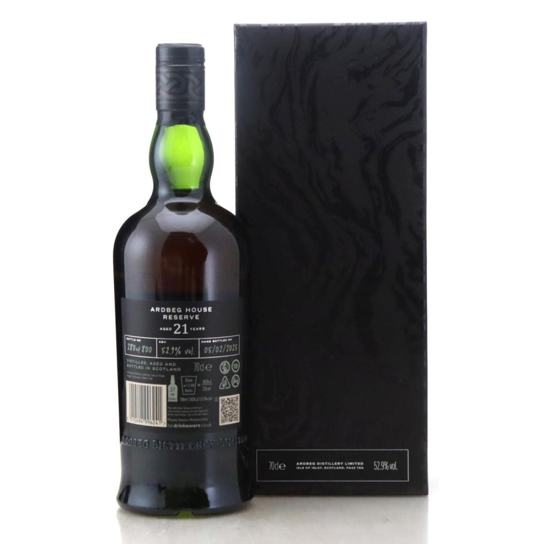 Ardbeg House Reserve 21 Year Old