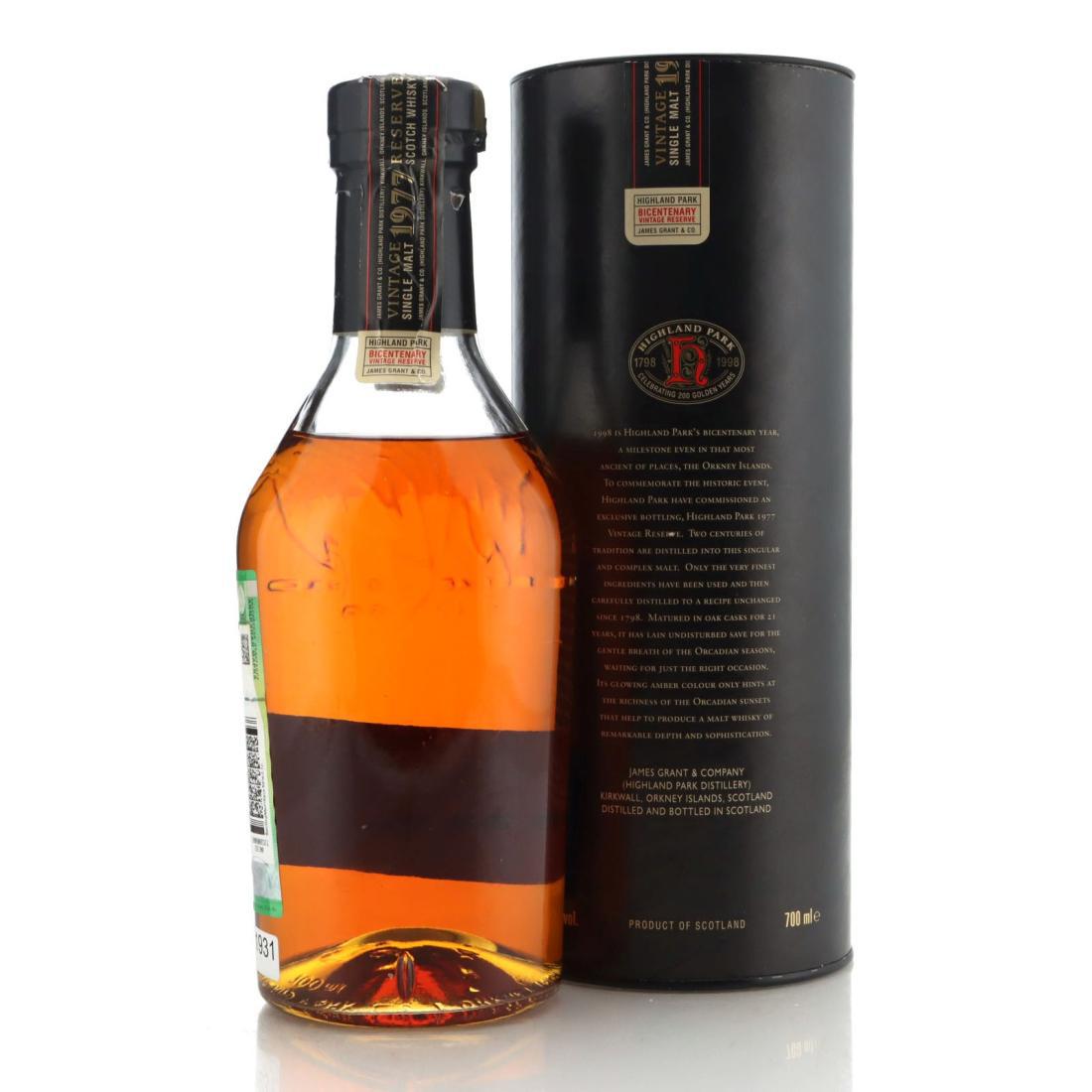 Highland Park 1977 Bicentenary