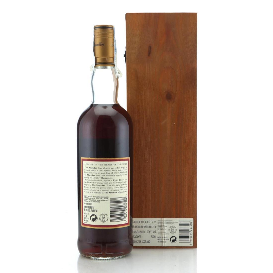 Macallan 1979 Gran Reserva 18 Year Old