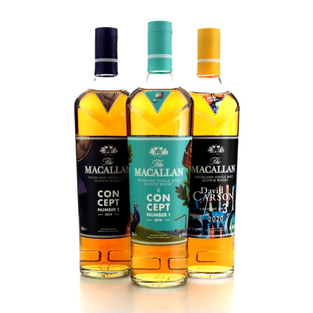 Macallan Concept Number 1-3 Set