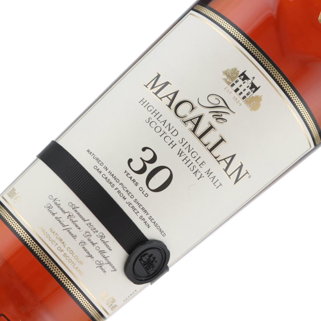 Macallan 30 Year Old Annual 2022 Release