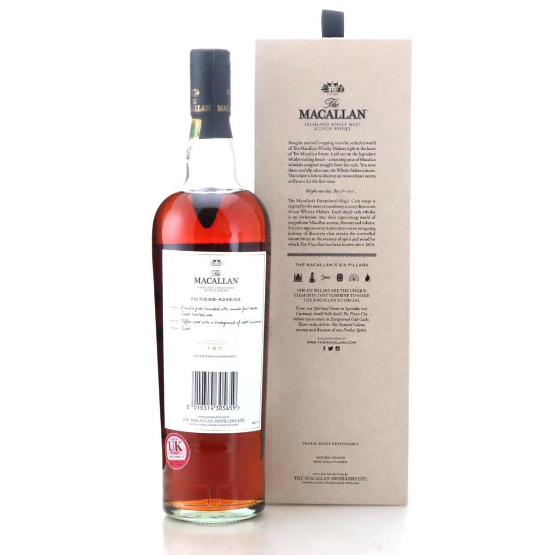 Macallan 2005 Exceptional Single Cask 2017/ESB-5235/04