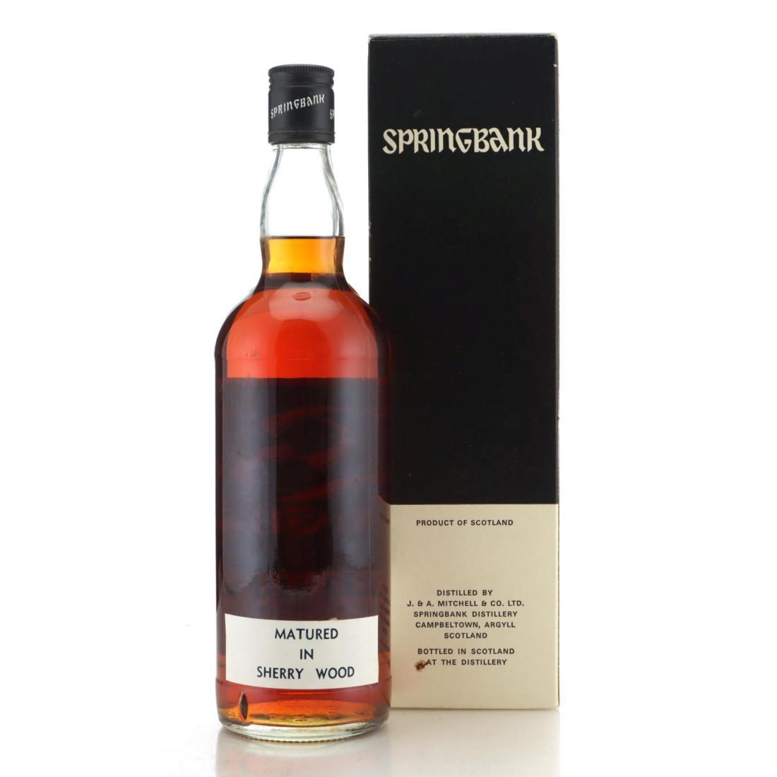 Springbank 12 Year Old Sherry Wood