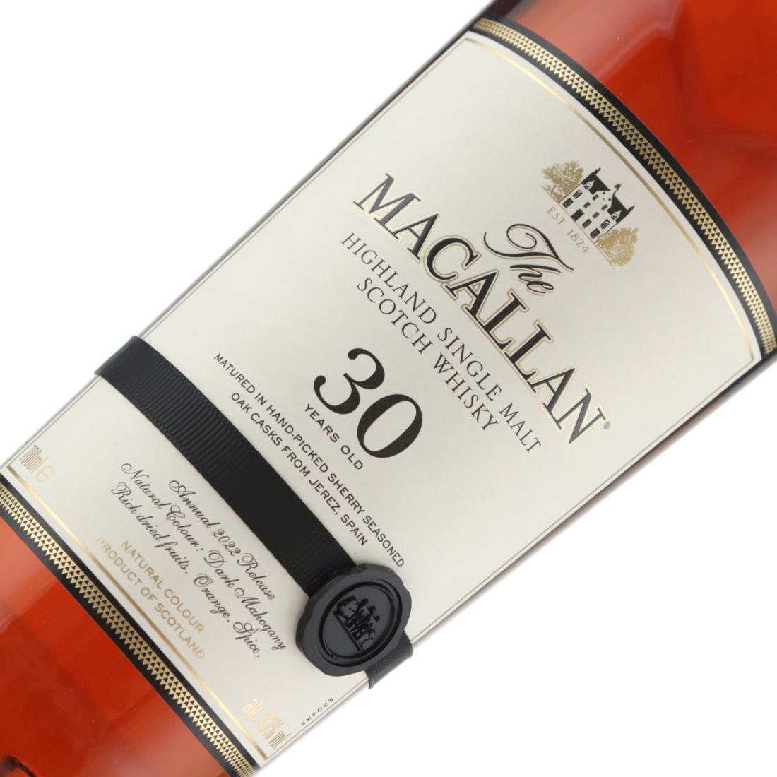 Macallan 30 Year Old Annual 2022 Release