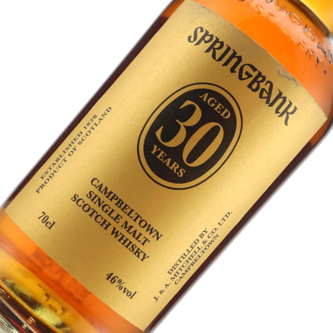 Springbank 30 Year Old