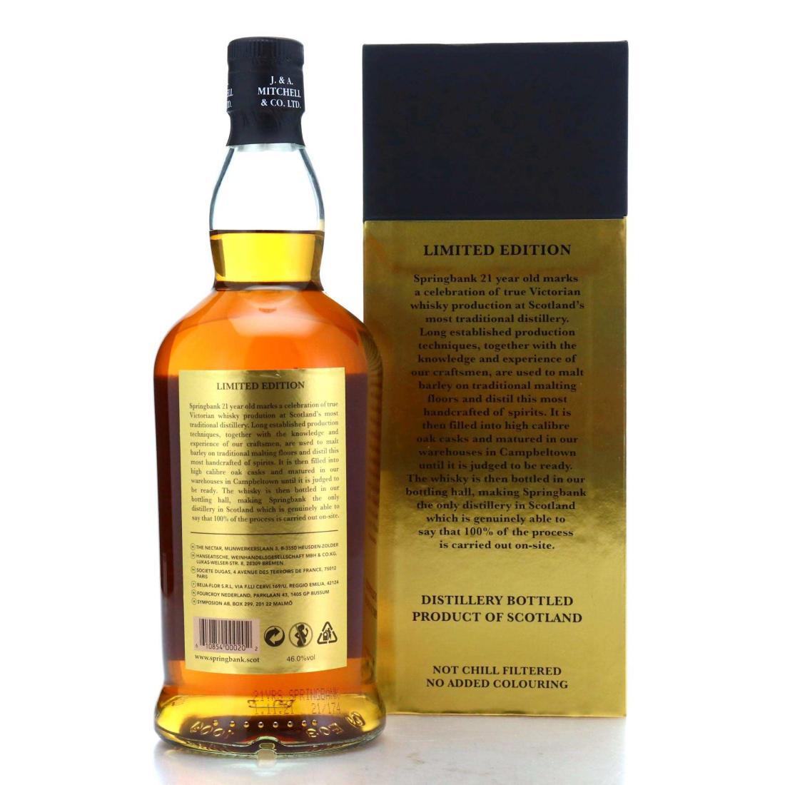 Springbank 21 Year Old