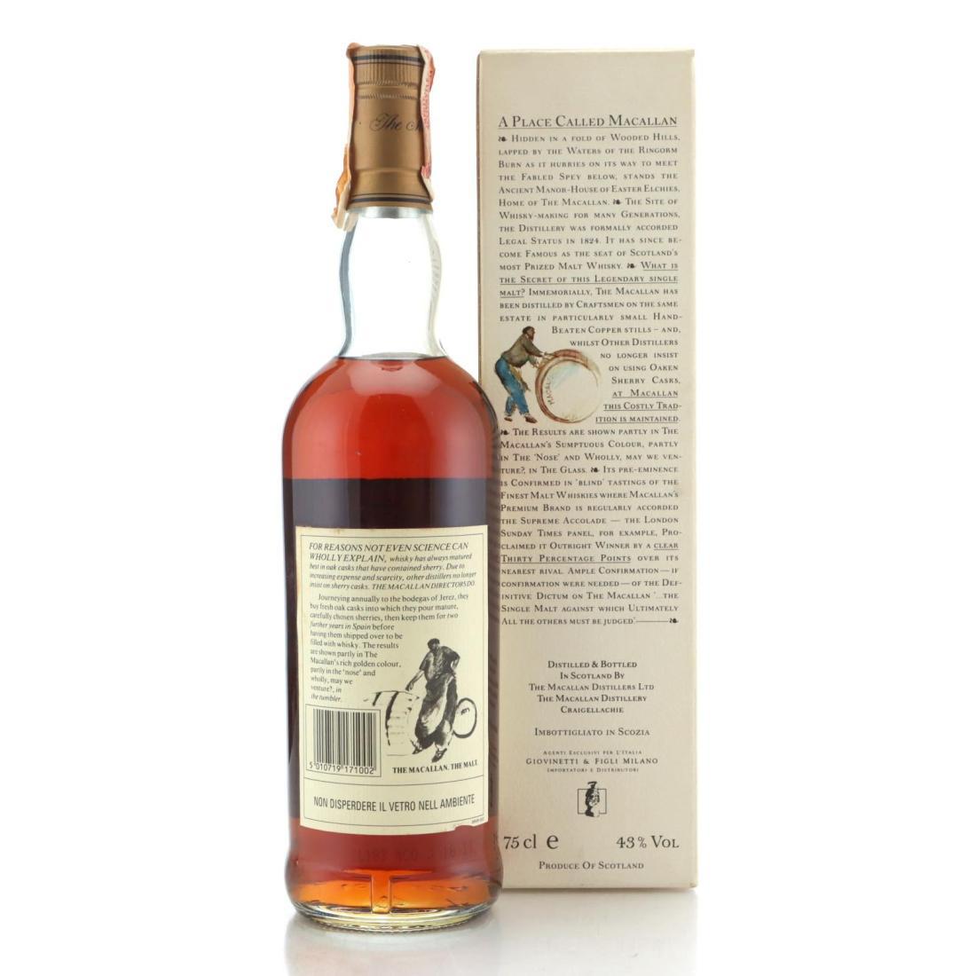 Macallan 1973 18 Year Old