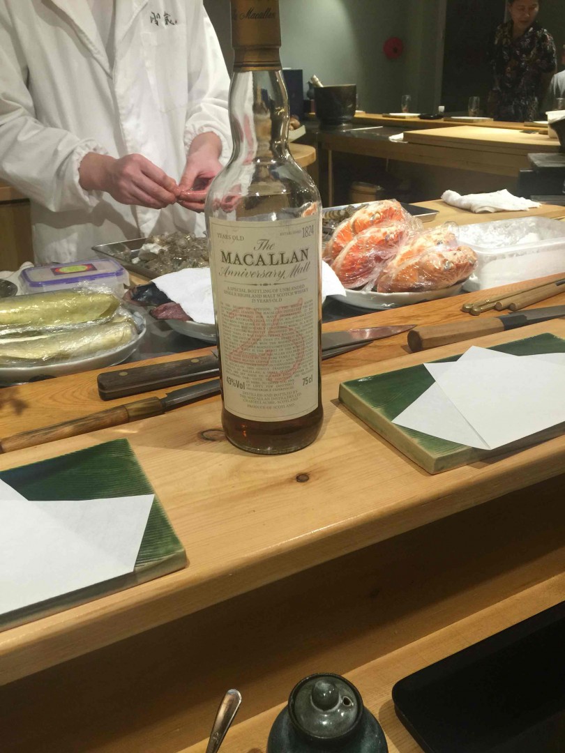 麦卡伦配天妇罗，棒棒哒