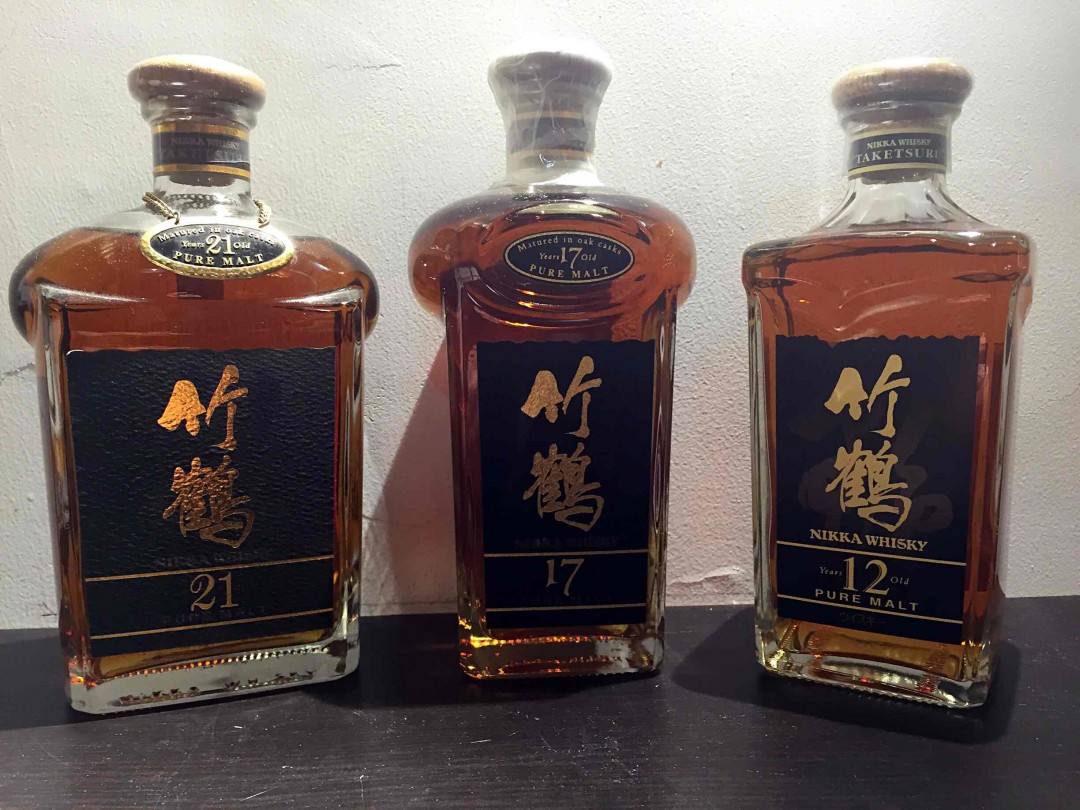 老瓶子竹鹤