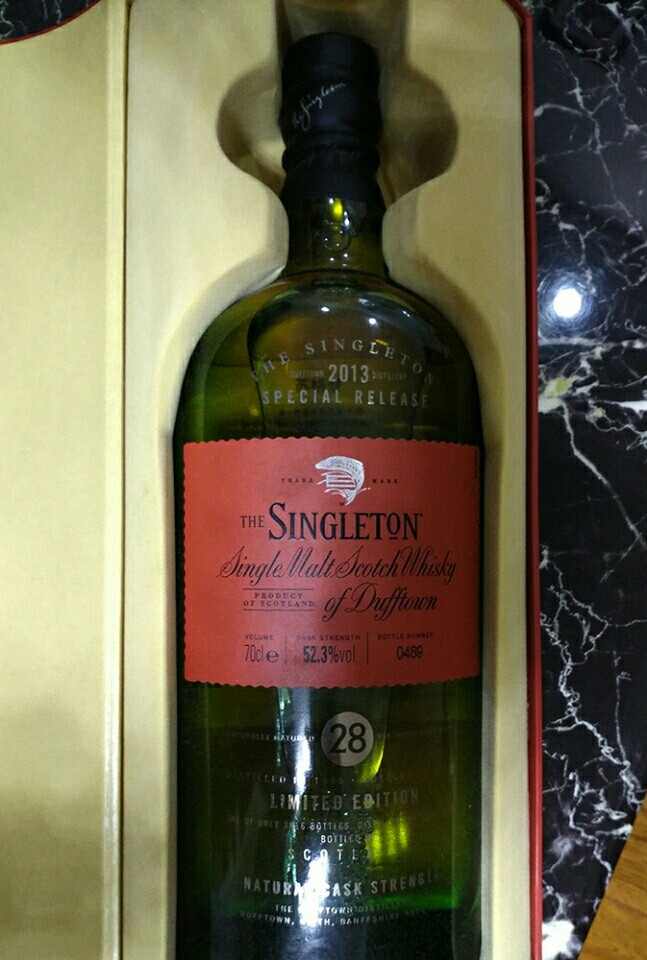 终于找到瓶出生年份酒，1985年蒸馏，2013年桶装。